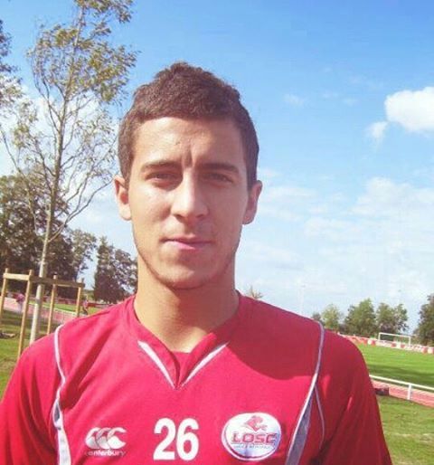 Aakjær fulgte Eden Hazard fra denne var 15 år. Desværre blev det Chelsea der løb med den lille Belgier!